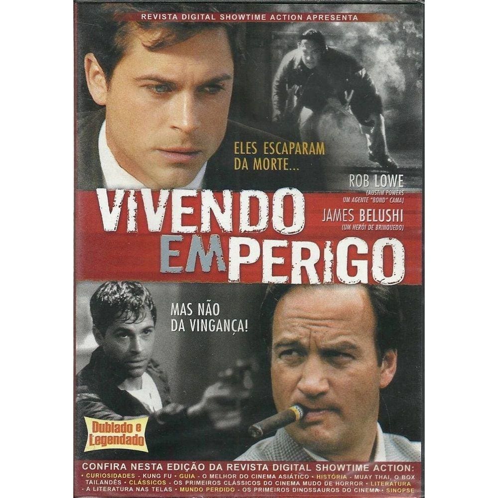 DVD Vivendo Em Perigo - SHOWTIME