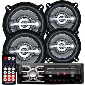 Aparelho Mp3 Com Bluetooth Radio Fm Usb + 4 Falante Leson 5