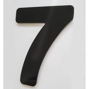 Numero Residencial Branco Pequeno 12.5cm 4 - NUMERAL (030452)