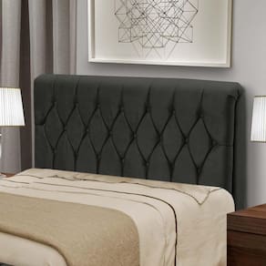 Cabeceira Cama Box Casal 145Cmx126Cm Preto