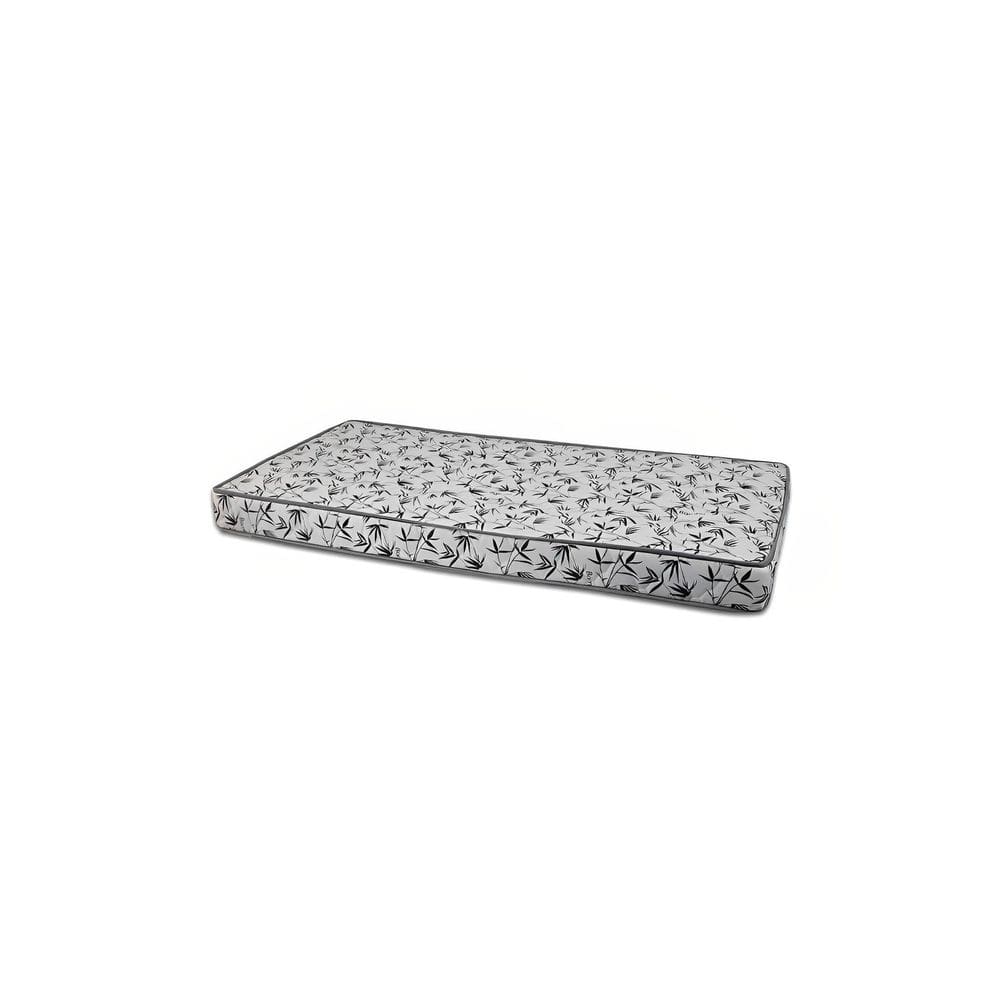 Colchão Solteiro 88 Nápoles Bello Box - 100% Espuma - D33 Branco 14x88x188