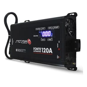 Fonte Automotiva Digital 12v Stetsom 120a Carregador Digital