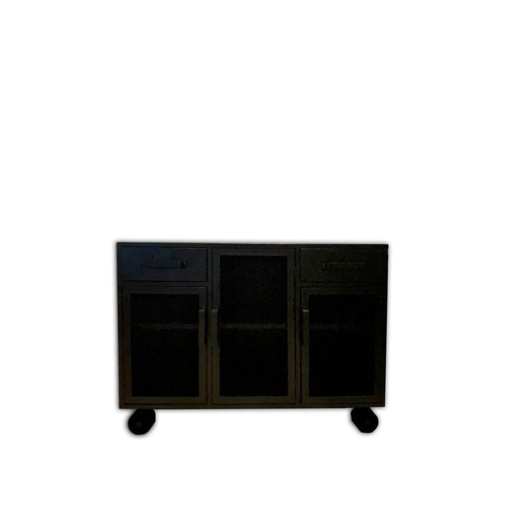 Buffet Aparador Bronx Estilo Industrial Em Ferro 160cm
