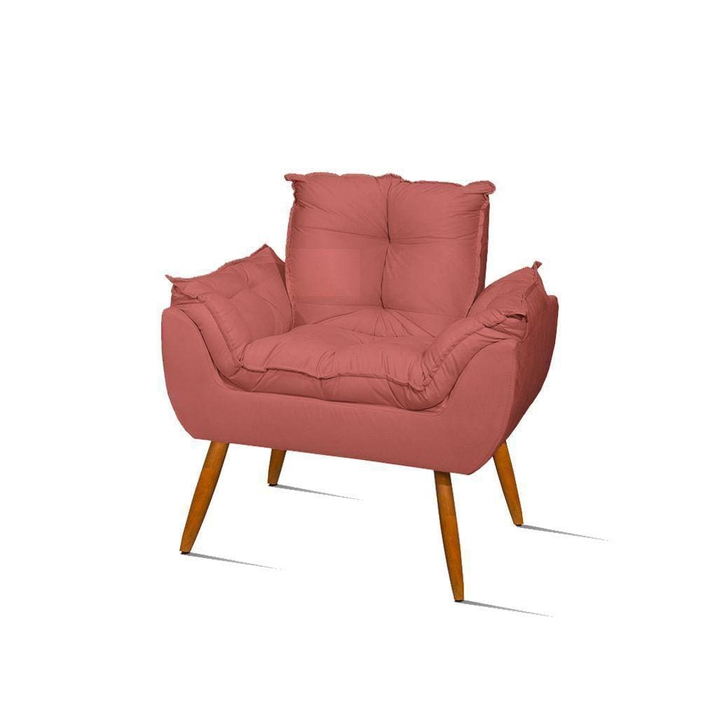 Poltronas Pés Palito - Sala, Quarto - Rosa