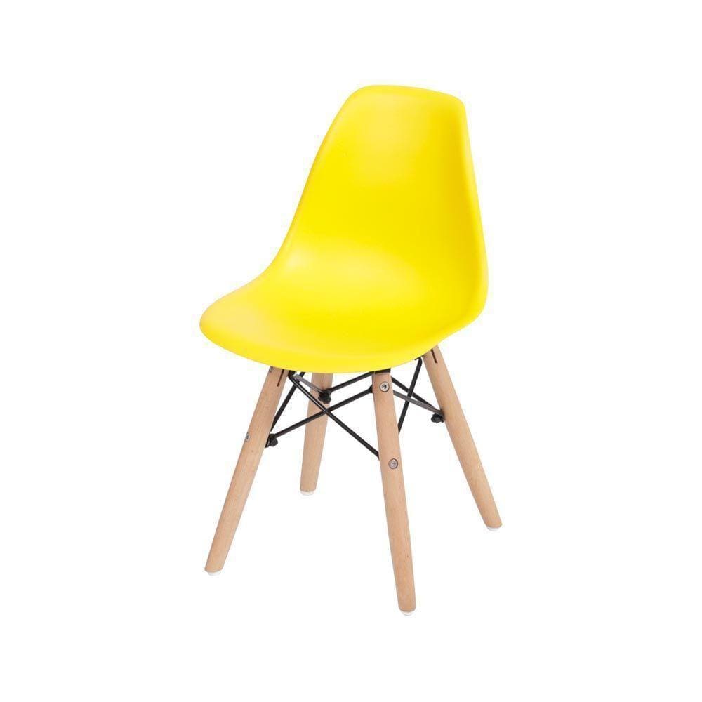 Cadeira Eames Dsw Infantil - Amarela