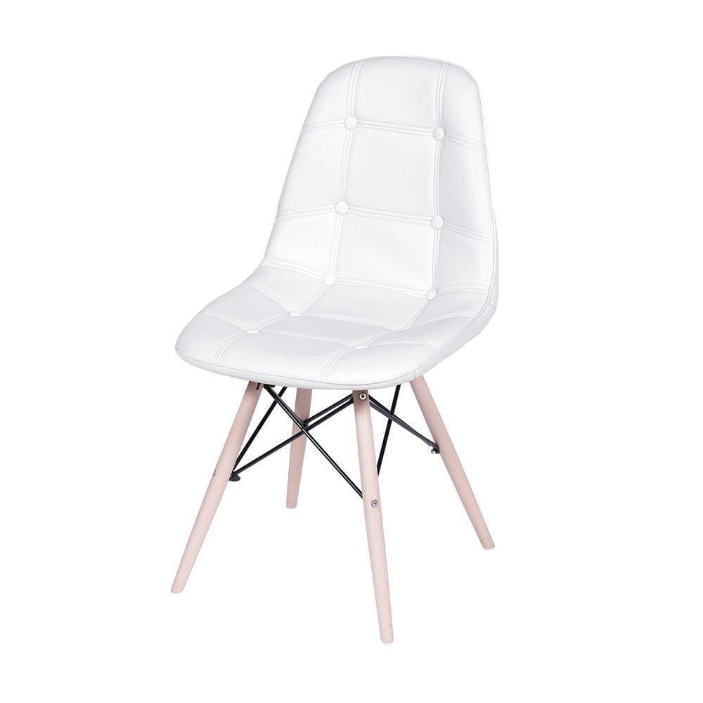 Cadeira Eames Dsw Botonê - Branca