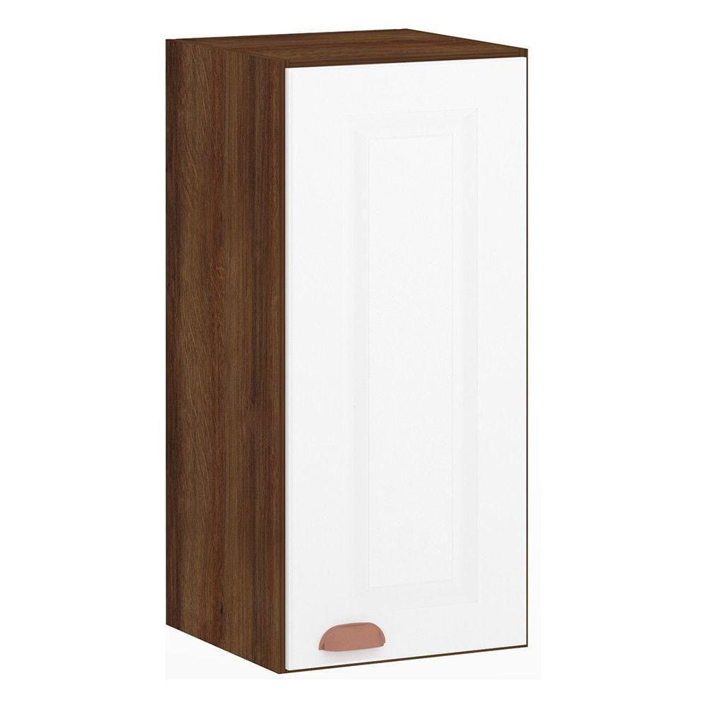 Armário Para Cozinha 35cm 1 Porta Safira Nogueira