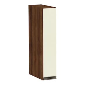 Armário Aéreo 15cm 1 Porta Nogueira C/Kashmir