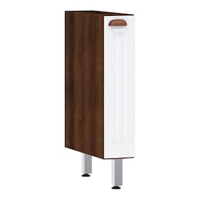 Balcão De Cozinha S/ Tampo 15cm 1 Porta Safira Nogueira