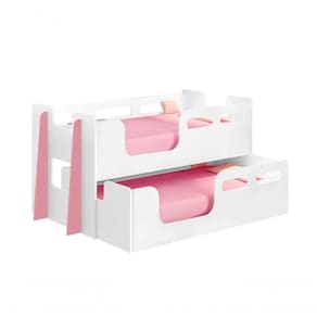 Beliche Mini Montessori Juvenil Branca E Rosa Menina Linda