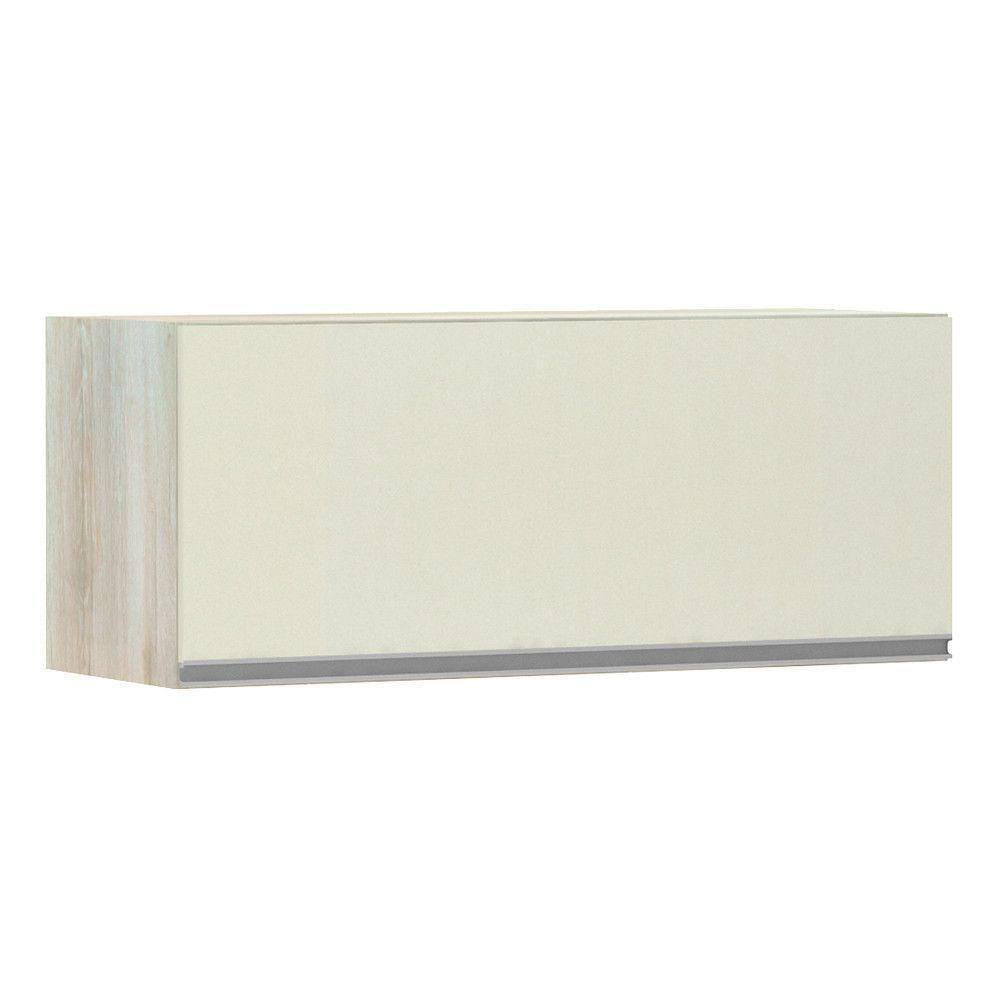 Armário Para Cozinha Basculante 90cm 1 Porta Lis Legno Crema