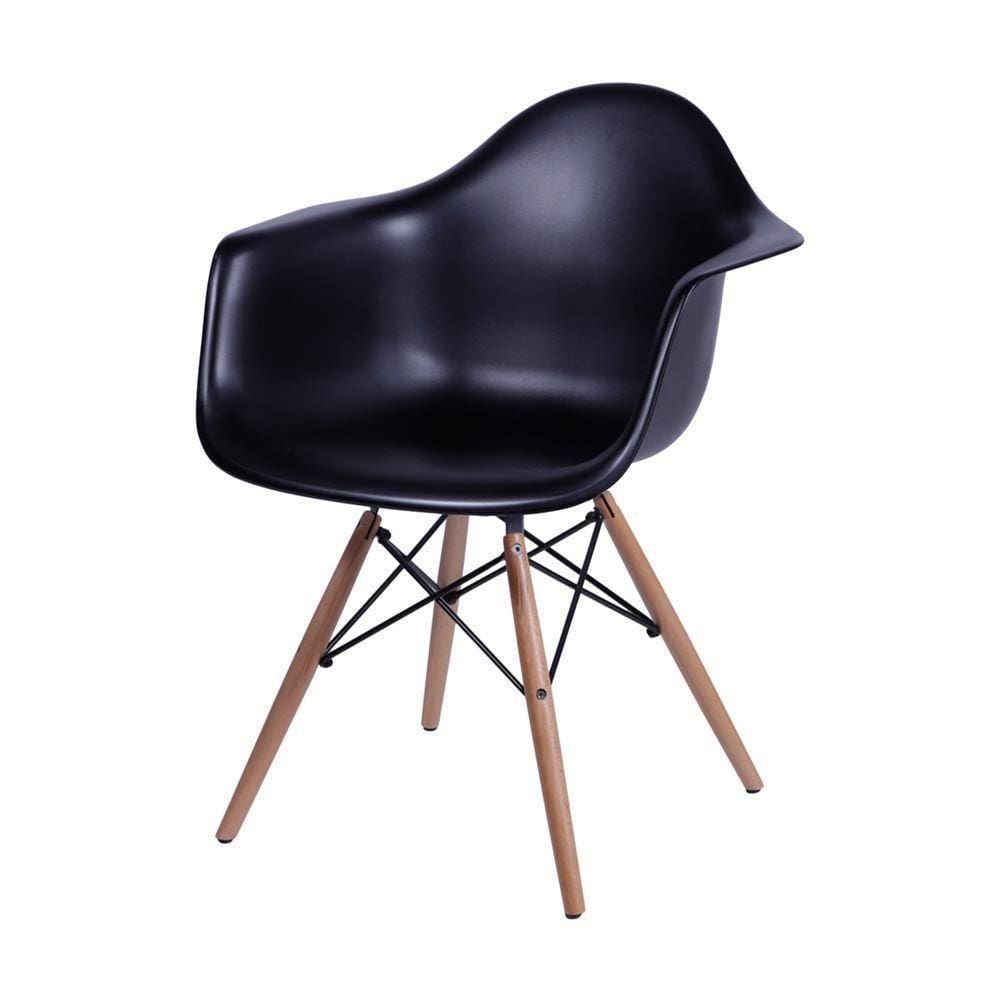 Cadeira Eames Daw - Preta