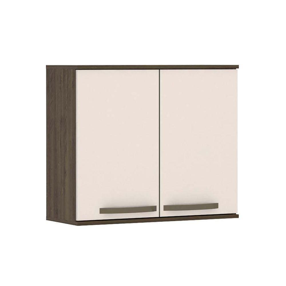 Armário Aéreo 70cm 2 Portas 1 Prateleira Sara Castanho