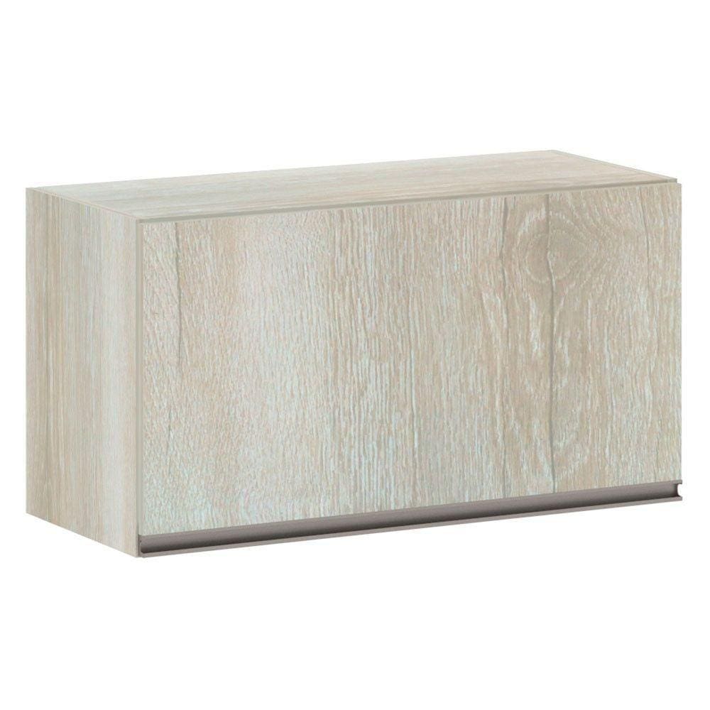 Armário Basculante Luciane 70cm 1 Porta Luci Legno Crema