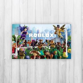 Tapete Capacho Personalizado Decorativo Roblox Wallpaper