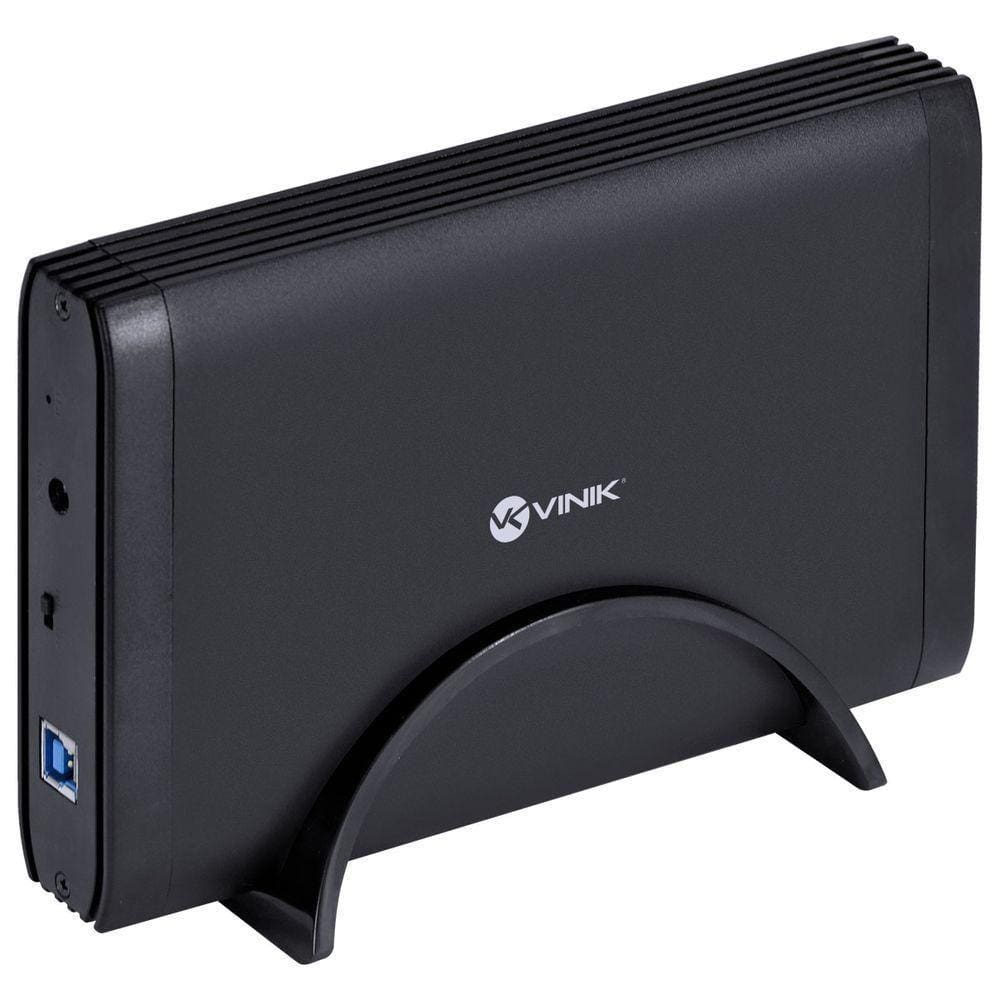 Case Externo Para Hd 3.5" Usb 3.0 Tipo B Com Chave I/O Preto