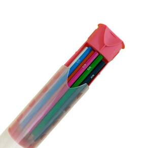 Lápis De Cor Cis Criatic Color Case Rosa 12 Cores