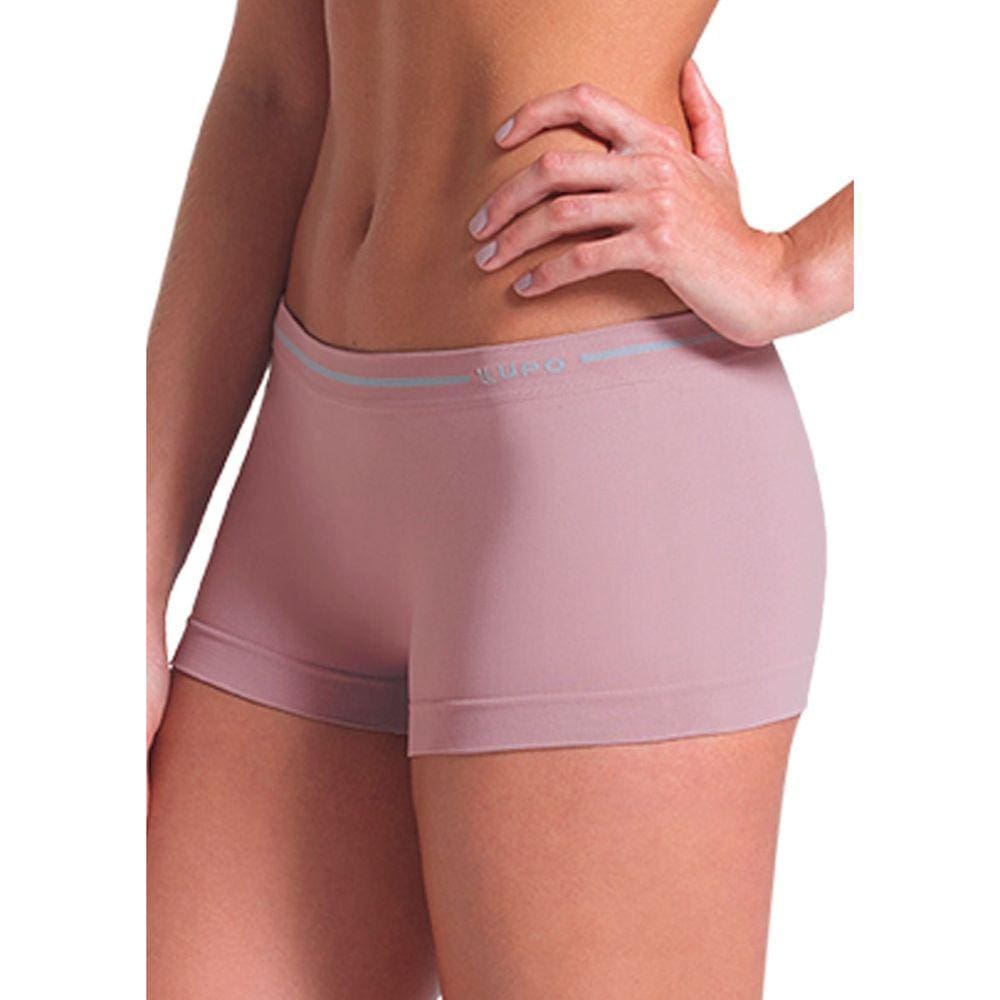 Calcinha Boxer Lupo Loba 41800 Sem Costura Microfibra