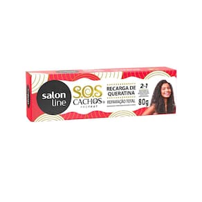 Finalizador Salon Line Sos Cachos Repar Total 80g