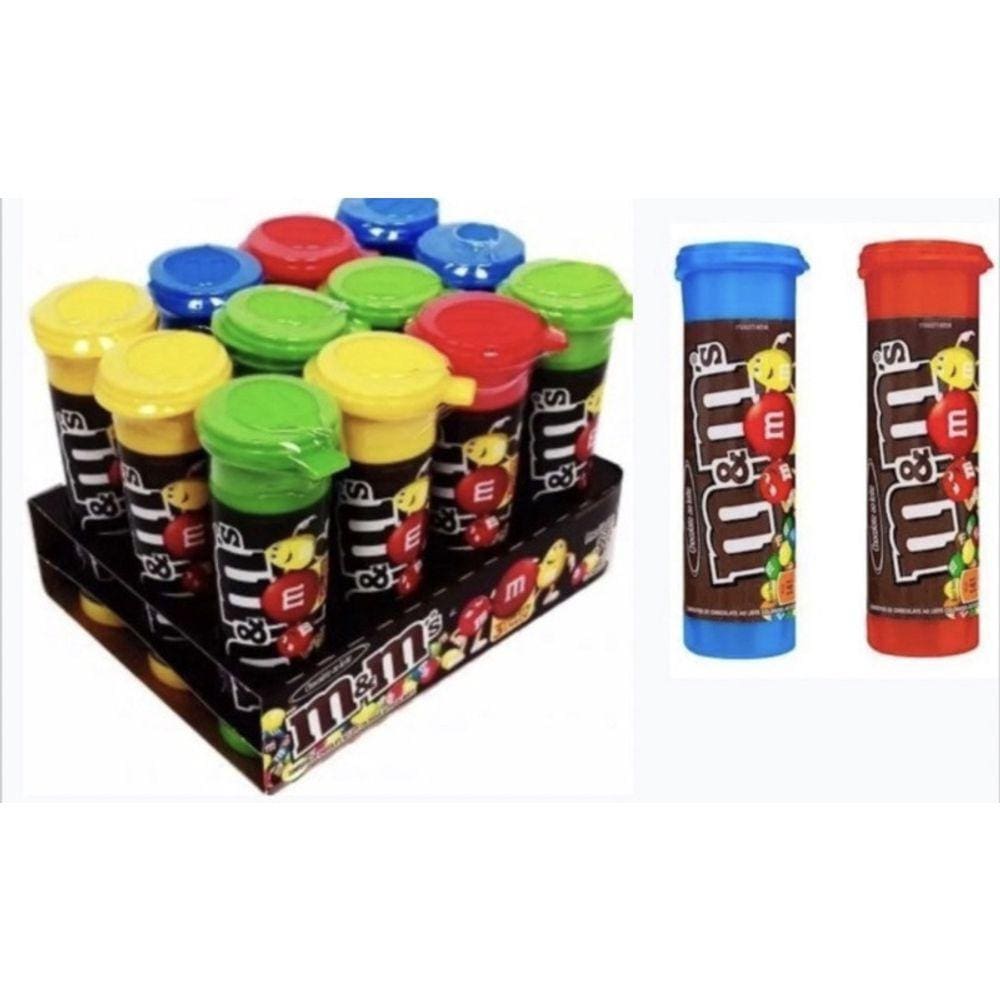 M&M`s Chocolate Confeito Tubo Caixa C/12unid - 360g