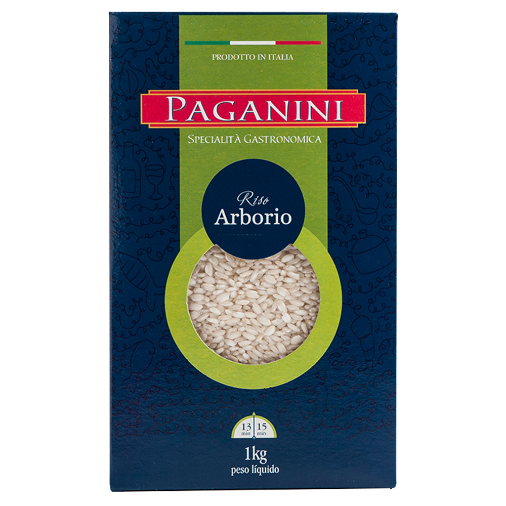 Arroz Arbóreo Italiano Paganini 1kg