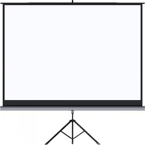 Tela Retratil com Tripe Serie a 2,10M X 1,50M 4:3 TTM100VA TES
