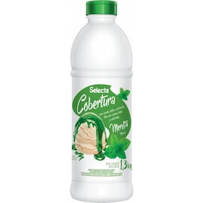 Cobertura Concentrado De Sorvete Selecta 1,3Kg Menta Menta