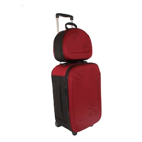 Mala de Viagem Bordo (tamanho P Anac 55x35x25cm)+ Frasqueira Nécessaire maleta Viagem10kg Avião