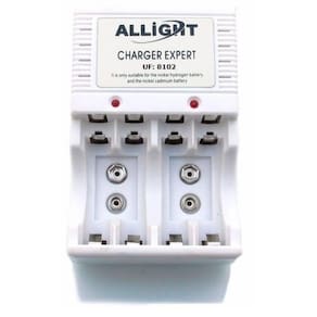 Carregador P/Pilhas Aa/aaa Bateria 9v Recarregáveis Bivolt