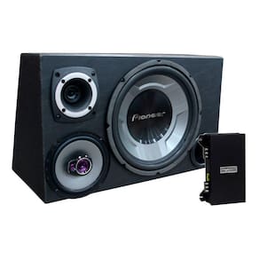 Caixa Trio Grave Medio Agudo Pioneer + Modulo Falcon 300x2