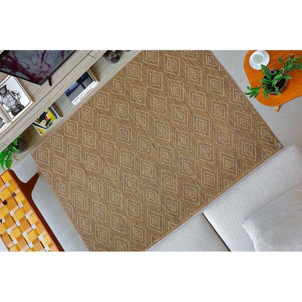 Tapete Sisal 2m X 2,5m Sala Escritório Antiderrapante