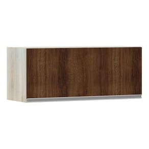 Armário Para Cozinha Basculante 90cm 1 Porta Lis Legno Crema