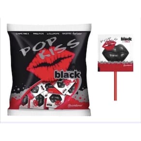 Pirulito Pop Kiss Cola Pacote C/50unid - 500g