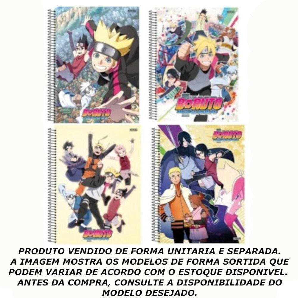 Caderno Cartografia Desenho Espiral São Domingos Boruto Com 60 Folhas