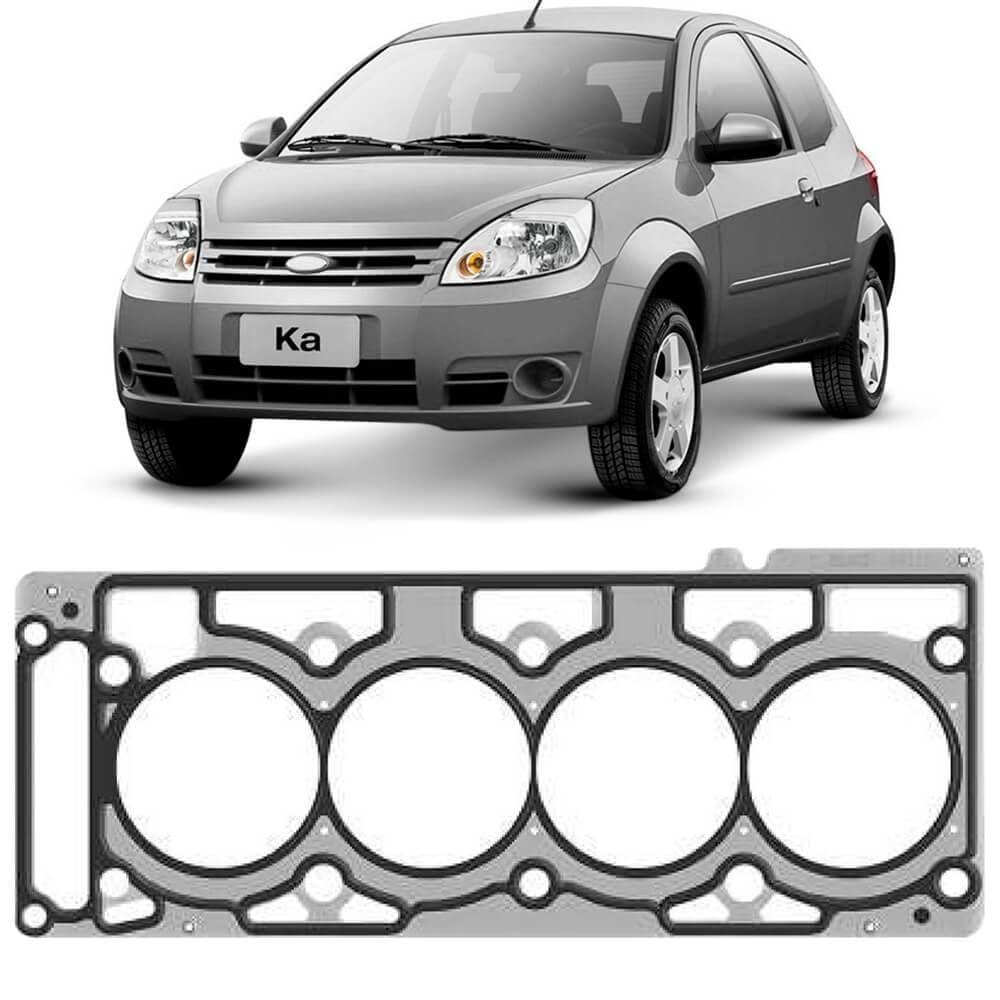 Junta Cabeçote Motor Ford Ka 1.6 8v Metálica Original Sabó