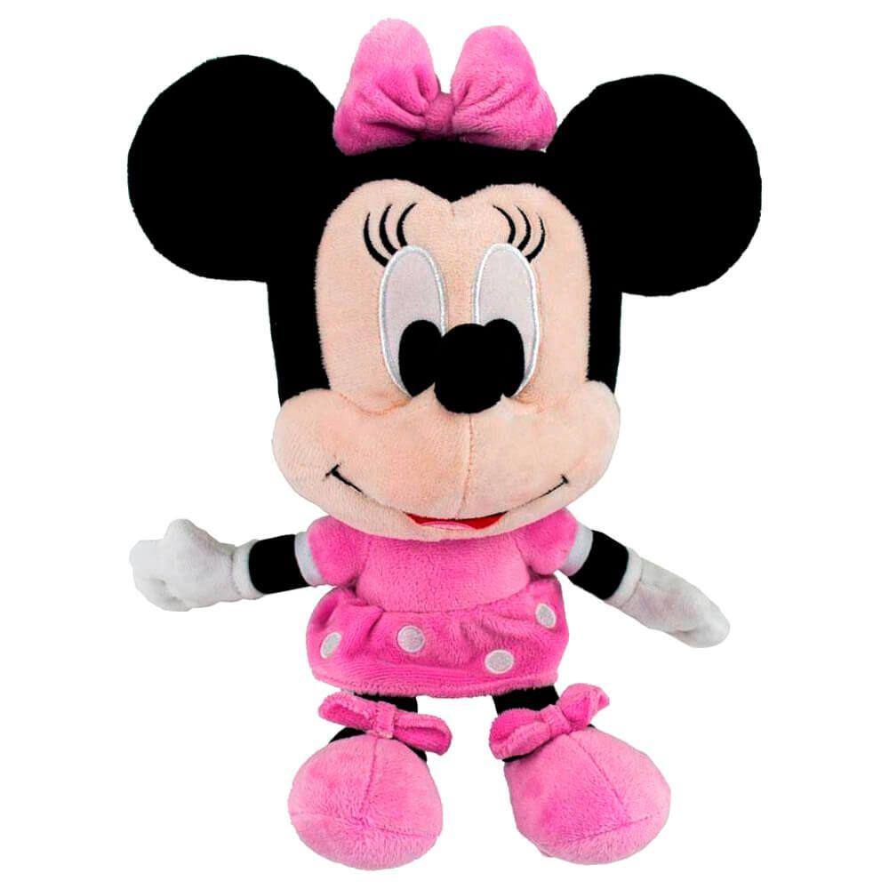 Pelucia 18 cm disney minnie mouse saia de bolinhas dtc