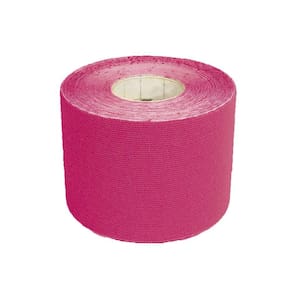 Fita Kinésio Rolo 5cmx5m Rosa Multi Saúde - HC028