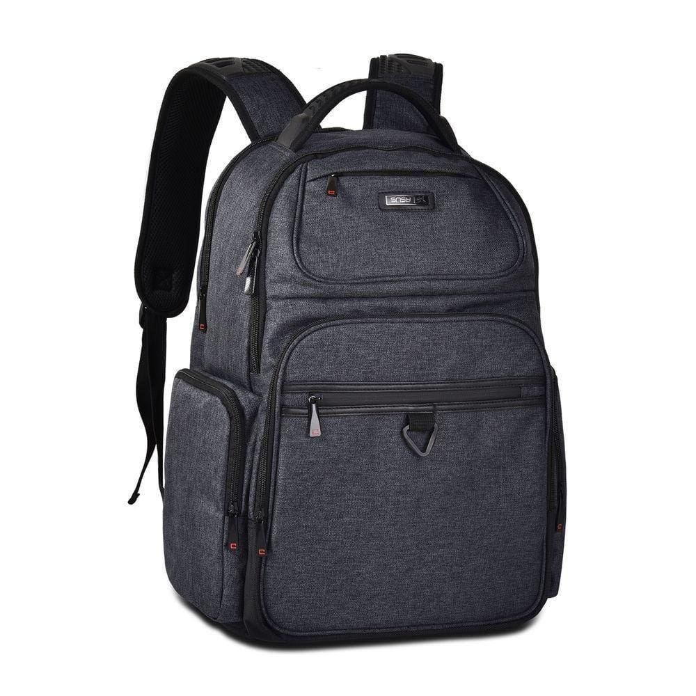 Mochila Executiva Moderna Casual Asus Espaçosa Resistente Cor:preto;tamanho:único;gênero:masculino