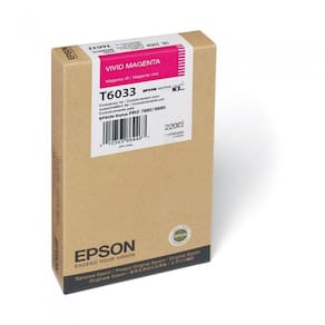 Cartucho De Tinta Epson Compativel T6033 Magenta