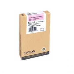 Cartucho De Tinta Epson Compativel T6036 Ligth Magenta