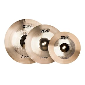 Set de Prato Zeus B10 Evolution Pro Set C 14" 16" 20" + Bag