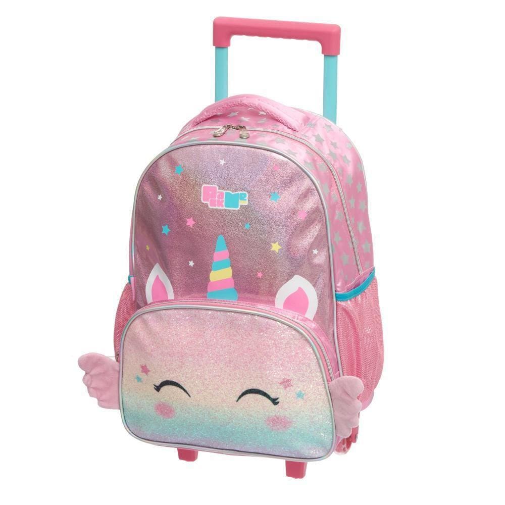 Mala De Carrinho Pack Me Magic Dreams Rosa