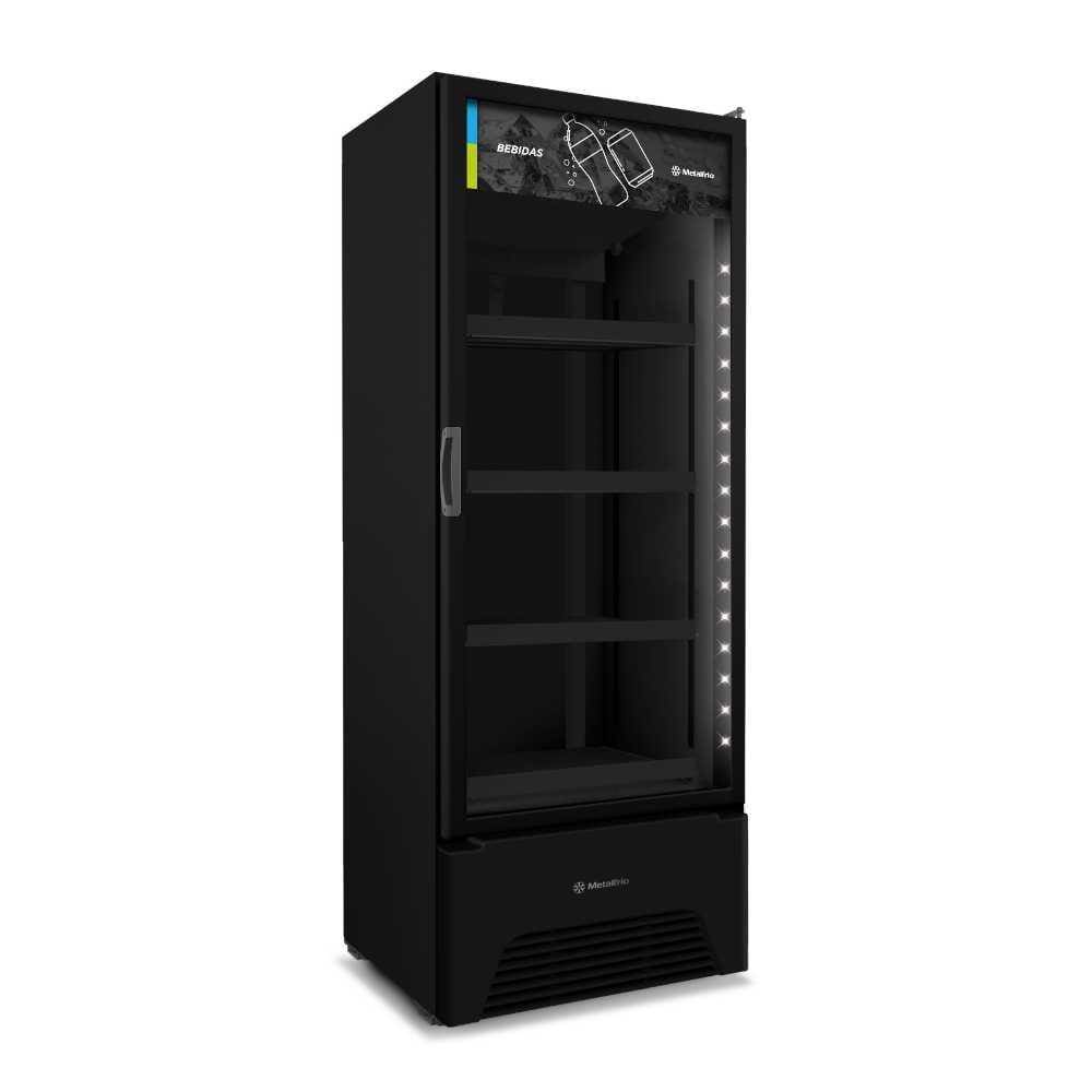 Expositor Vertical Multiuso 577 Litros VB52AH All Black 220V - Metalfrio