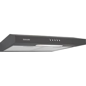 Depurador E Exaustor De Ar Suggar Slim 60cm 3 Velocidades Titanium