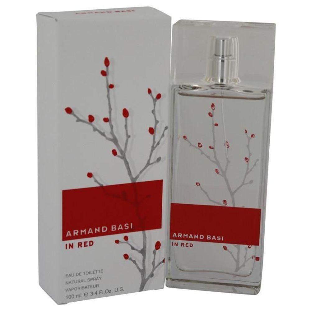 Perfume Feminino In Red Armand Basi 100 Ml Eau De Toilette