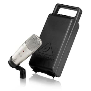 Microfone Condensador Diafragma Duplo Behringer C-3