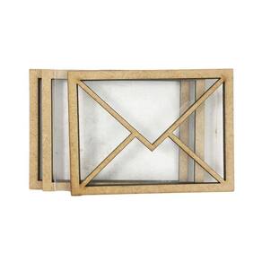 Kit Shaker Box Envelope Cartas G - 12 Cm - Sb24G