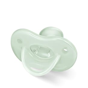 Chupeta - Lillo - Calming - Soft Night - Brilha no Escuro - Silicone - 0 a 6 Meses - Branca