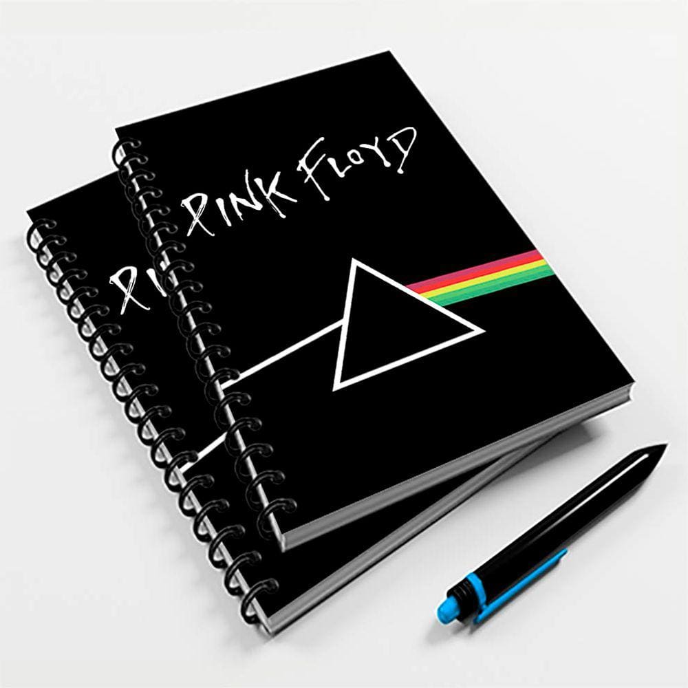 Caderno Universitário 96 Fls Rock Pink Flody Mod. 02