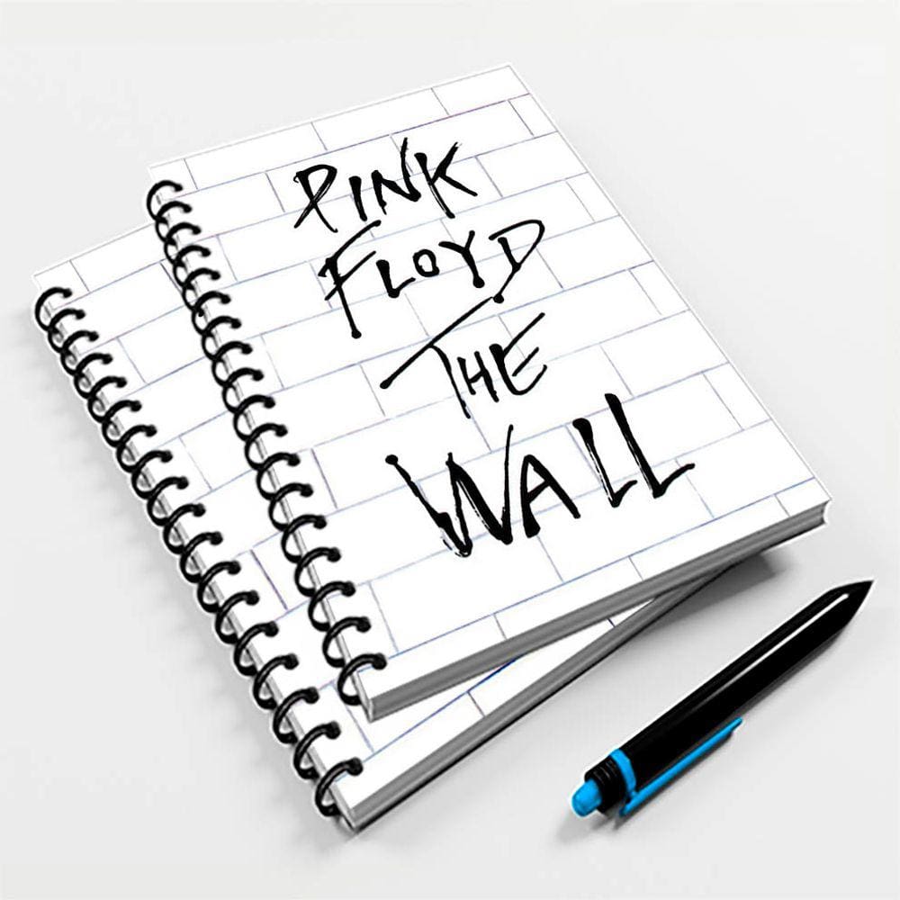 Caderno Universitário 96 Fls Rock Poink Flody Mod. 01